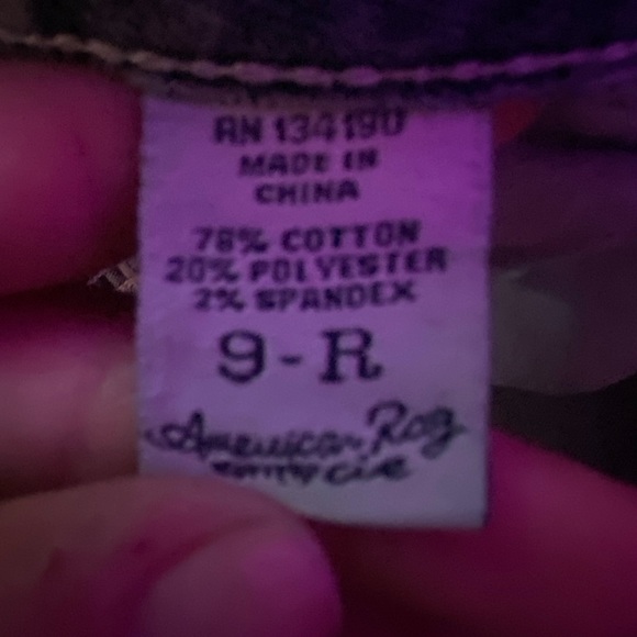 Mid Rise Blue Jeans - Picture 3 of 3